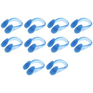 Pince-nez 10 pièces de protecteur de congestion nasale pour enfants pour la natation P230519