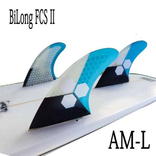 Nose Guard BiLong FCS II Fins -AM Plantilla grande Performance Core PC Fiberglass Honeycomb Diseñado para Radical Surf Fin Quilhas Tri Fins 230613