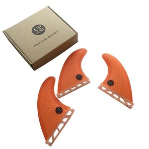 Nose Guard UPSURF FUTURE Fins G5G7 Tavola da surf Orange Honeycomb Thrusters 3pcsset per tavola da surf Fin Tri Single Tabs Fin Surf Board 230613