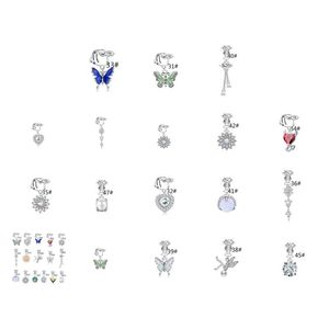 Anneaux de nez étalons bijoux en acier chirurgical septum clicker anneau punk femmes hommes zircon cercle body ps0894 6nfpc drop livraison ot9da