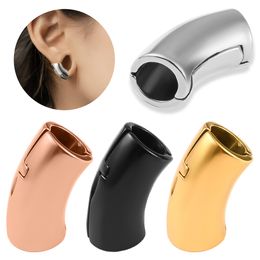 Neusringen Studs Vanku 2pcs topkwaliteit oor lob manchet hoormeter pluggen oort tunnels brancard lobgewichten voor vrouwen clip op kraakbeen lichaam sieraden 230425