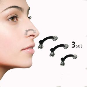 Neus Omhoog Lifting Shaping Clip Clipper Shaper Brug Rechttrekken Beauty Neus Clip Corrector Massage Tool 3 Maten Geen Pijn