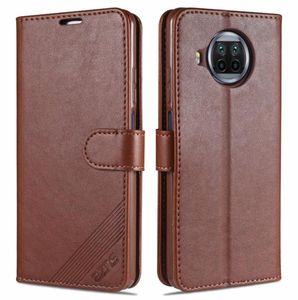 Nostaglic Luxury Flip Portefeuille original mignon mignon slim couvercle Clip cuir Étui en cuir pour Xiaomi Redmi Note 9 Pro 5G MI 10T LITE1784987