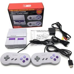 Nostalgische Game Player Host Super Snes 21 Mini HD TV Video Console 16-bit dubbele handgreep, grijze ondersteuning voor het downloaden en opslaan van DHL