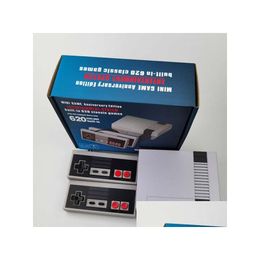 Hôte nostalgique Mini TV peut stocker 620 console de jeu vidéo portable pour consoles de jeux Nes avec boîtes de vente au détail Accessoires de livraison directe Pla Dhe4J