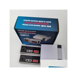 Hôte nostalgique Mini TV peut stocker 620 console de jeu vidéo portable pour consoles de jeux Nes avec boîtes de vente au détail Accessoires de livraison directe Pla Otcjk