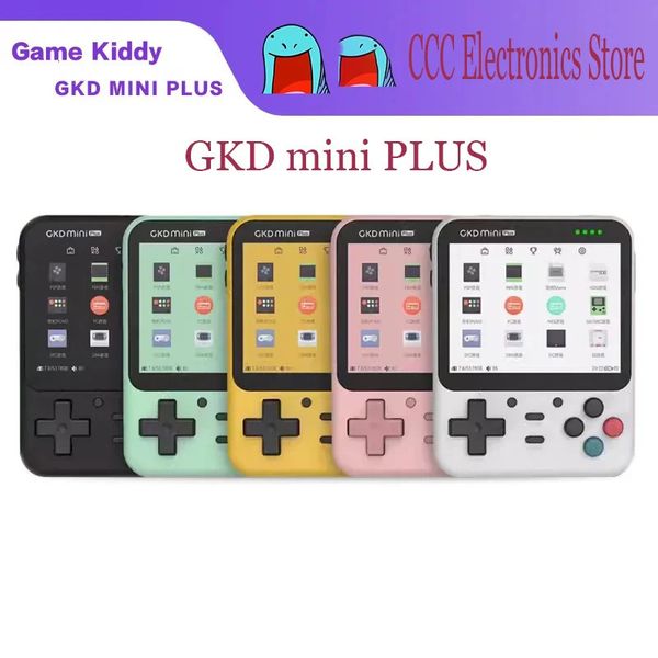 Nostalgic Open Source Handheld GKD Mini plus 3,5 pouces IPS HD HD Game Game Console Rocker DC Arcade Super Games 240419
