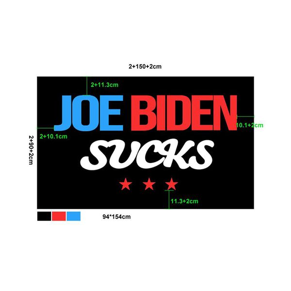 Joe Biden suce des drapeaux de 3x5 pieds, drapeaux et bannières personnalisés en Polyester national suspendus imprimés numériques de 3x5 pieds, livraison directe