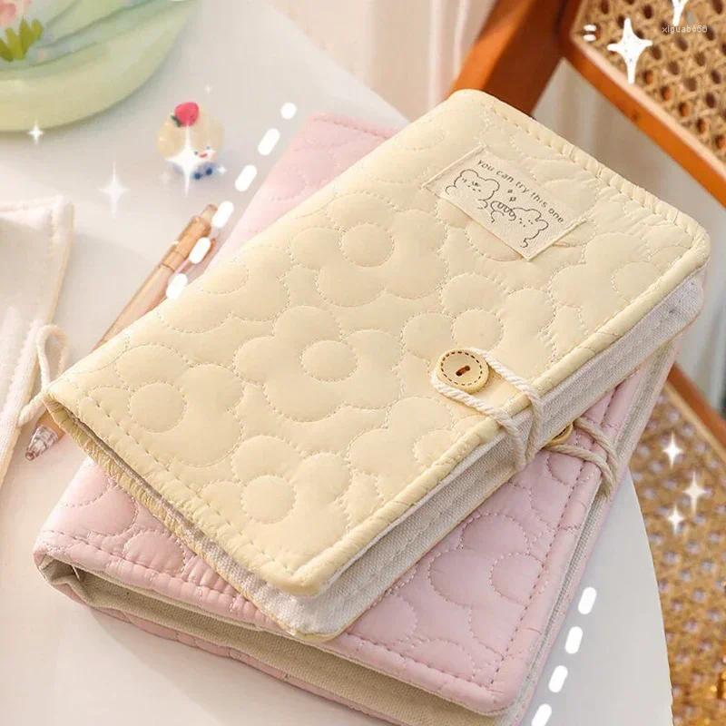 Note boucle livre souple Portable cahier épaississement Kawaii fille feuilles mobiles papeterie journal intime