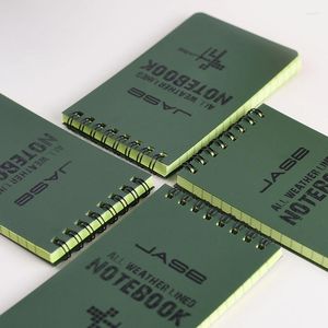 Notebook Alle weersproof Schrijfpapier Noot Boek Militair buitenkamperen Dropship