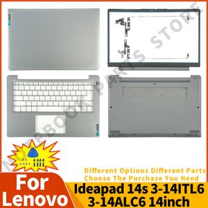 Pièce pour ordinateur portable Lenovo Ideapad 3-14ITL6 14ALC6, couvercle arrière LCD, repose-paume, charnières inférieures, boîtier de remplacement 240307