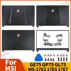 Pièces pour ordinateur portable MSI GE75 GP75 GL75 MS-17E2 17E5 17E7 Raider 8RE LCD, charnières de couverture arrière, boîtier de remplacement pour ordinateur portable 240307