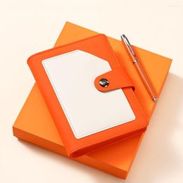 Notebook Pu Gesp Binder Notepad Voor Kantoor Lederen Dagboek Planner Reis Opslag Verdikking Journal Mooie Agenda Om Te Schrijven