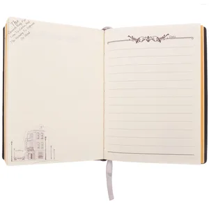 Notebook PU Scrapbook Pads Vintage decoratieve blanco schetsboek Retro Kladblok Journal