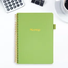 Notebook Schedule Premium losbladig notitieblok met pensleuf Weekplanner Briefpapier Cadeau voor georganiseerde planning