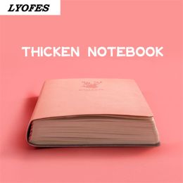 Notebook Sketchbook Thicken Notepads Briefpapier Journal voor Studenten Budget Boek Kantoor Schoolbenodigdheden Planner A5 210611