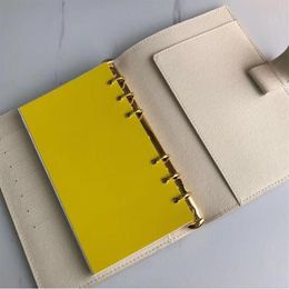 Notebook Hele en Retail Heren Echt lederen portemonnee Mode Vrije tijd Designer Kaartvak damesagenda notitieboekje 3086