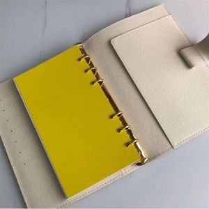 Notebook Hele en Retail Men's Echte Leather Wallet Fashion Leisure Designer Card Pocket Woman's Agenda Notecase 241T