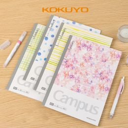Notebooks 4 stcs Nieuwe Kokuyo Campus Notebook Pastel Cookie Series stippellijn en lijn binnenpagina's A5 B5 Kuitkantoren voor studenten