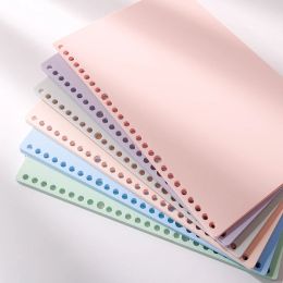 Notes de carnet 6 feuilles A4 B5 A5 30/26/20 trous transparent PP LoseSeaf Couper Index Divider séparateur Notebook Accessoire PAPELERIE UTILISÉE