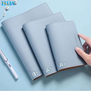 Notebooks A6 A5 B5 Lederen Shell Notebook Ring Binder Diary Notebook Paperhouder Portable Diary Builionad Stationery Cadeau