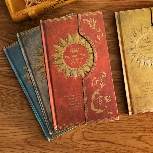 Notebooks Magic Notebook Book Magnetic Snap Vintage European Diary Side Chronicle Calendar Notebook Travellers Notebook Stationry