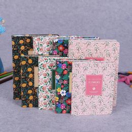 Carnets Nouveaux arrivages mignons Pu Leather Floral Floral Horaire du livre Planificateur hebdomadaire Note de carnet de bureau