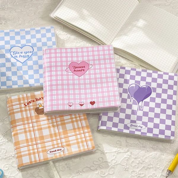 Cuadernos Tulx Papelera de papelería coreana para estudiantes Notebooks Kawaii Stationer Lindo Notoros para niñas