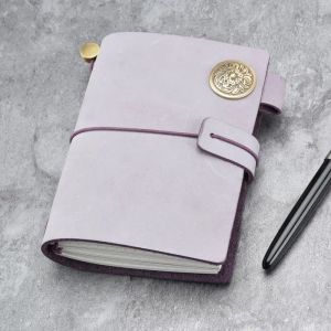 Notebooks yiwi vintage en cuir authentique en cuir journal de voyage Journal Planner Sketchbook Agenda DIY REFILL PAPER ÉCOLE ANNIVERSAIRE CADEAU