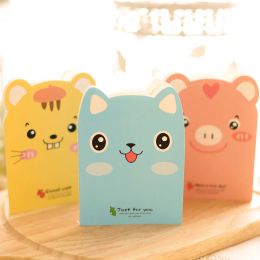 Bloc-notes 20 PCS Bear Notebook Cartoon Note Small Student Prizes Gifts Stationery Shop Supply