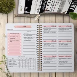 Notepads 2023 A5 Agenda Planner Notebook Kawaii Diaryn Journals Weekly Schema's Organisator School voor briefpapier kantoor 221122