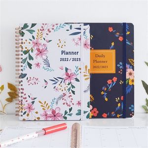 Notepads -2023 Planner Wekelijkse maandelijkse planner met tabbladen juli - juni 2023 Daily Planner Notebook Portable FL 220914