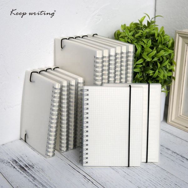 Bloc-notes A5 A6 Spiral Book Coil Notebook Todo Dot Dot Blank Grid Paper Journal Journal Diary Sketchbook for School Supplies Stationery Store