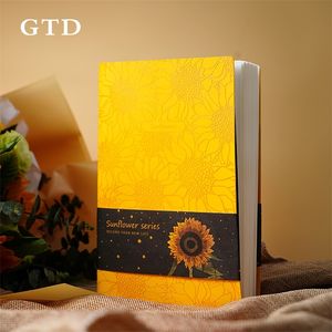 Kuitboeken A5 Notebook PU BLOOM SUNFLOwer Cartoon Dikke Business Student 220914