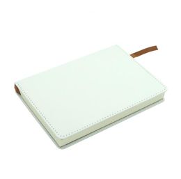 Notepades A6 Journaux de sublimation avec ruban adhésif double face Thermal Transfer Notebook DIY Blanc Blanc Blanches Journal SN4028