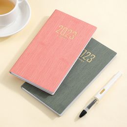 Kladblokken Agenda 2023 Notebook Cuadernos Planner Weekly Libreta S en Journals Diary Cahier Office Accessories Journal 221122