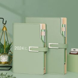 Bloc-notes Agenda 2024 Planificateur Papeterie Organisateur Journal A5/A6 Cahier et bloc-notes Bullet Sketchbook 365 Calendrier Journal Carnet de notes Plan 231201