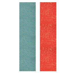 Bloc-notes Batik Xuan Papier Rijstpapier Calligraphie Chinoise Peinture Riz avec Motif 5pcs Rétro Feuilles Dorées À Moitié Mûre 230818