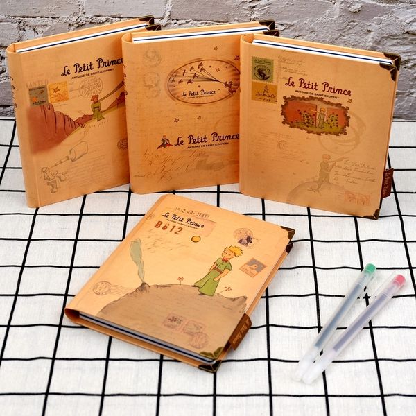 Bloc-notes Classique Petit Prince Histoire Journal Mois Programme Cahier Papier Coloré Style Rétro Enfants Cadeaux 230704