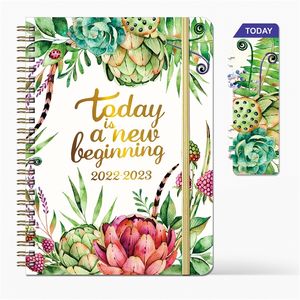 Notepads Daily Agenda Planner Notebook -2023 Wekelijkse maandelijkse kantooragenda Organisator Time Management Persoonlijke afspraak Journal 220914