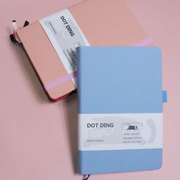 Bloc-notes Dotted Bullet Notebook A5 100 GSM Journal Relié 160 Pages Papier blanc ivoire Scrapbook Planner Agenda Papeterie 230918