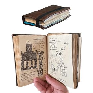 Kladblokken Grail Diary Prop Replica Diary for Collectible Gift with Hiddenpecious Deposits Perfect For Avid Movie Fans 220914