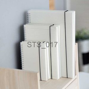 Bloc-notes Notes A4 A5 B6 spirale livre bobine cahier ligne DOT blanc grille papier Journal journal carnet de croquis pour fournitures scolaires papeterie magasin G0021 x0715