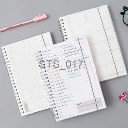 Blocs de notas Notas A5 Diario 2023 Planificador Libro Mensual Semanal Memo Organizador de planificación Diario Journa Agenda Horario Cuaderno Útiles escolares x0715