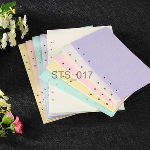 Bloc-notes Notes Carnet de notes Accessoires pour cahiers colorés A5 A6 Office Solid Color Planner Intérieurs Papiers de remplissage 40 feuilles / Set Inside x0715