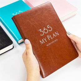 Note-note de planificateur 365 jours Plan Remarque Book Weekly Schedule Weeks Writing Book Sketchbook Notebook Papier Note Pad Barbillons 220914