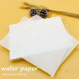 Quaderni di carta wafer per torta decorazione lecca-lecca commestibile riso glutinoso sezione spessa cibo personalizzato 5 pezzi sacchetto 230927