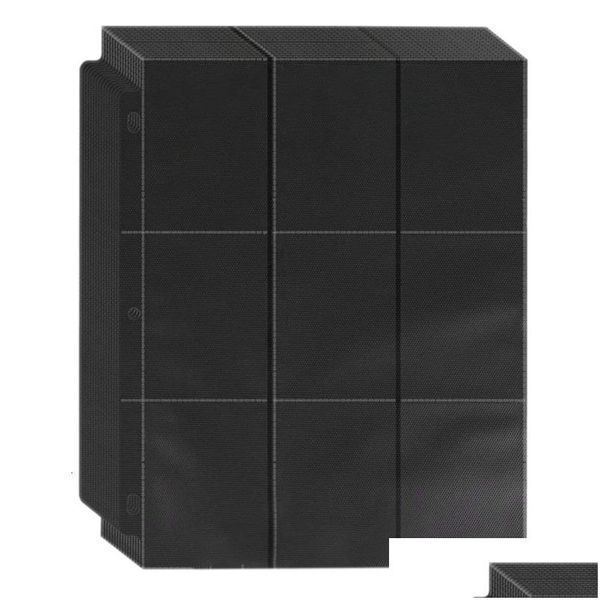 Bloc-notes Bloc-notes en gros 900 poches de cartes à collectionner Binder Baseball Fit pour 3 porte-anneau protecteur 230607 Drop Delivery Offi Dhqdz