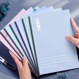 Notitieblokken Groothandel Notitieblokken A5 Cadeau Dagelijks Wekelijks Planner Boek Schattig Briefpapier Cartoon Kladblok Notebook Kit Reisverslag Dagboek 230804 Dhrxh