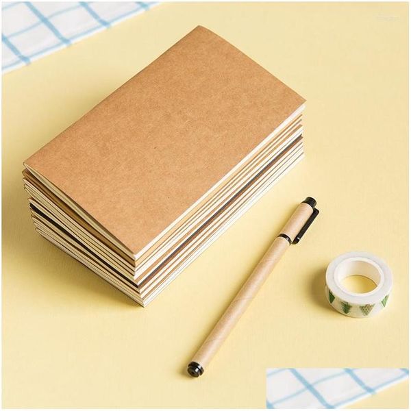 Bloc-notes en gros voyageurs carnet de remplissage papiers rechargeables journal agenda planificateur inserts laitiers papier de recharge 100g 210 110mm 32 sh dhd0j